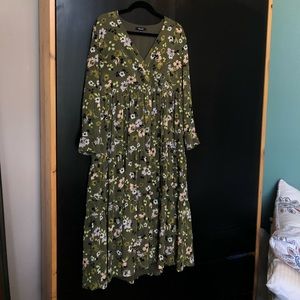 Madewell Wrap Maxi Dress